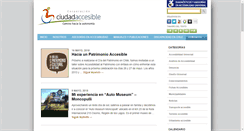 Desktop Screenshot of ciudadaccesible.cl